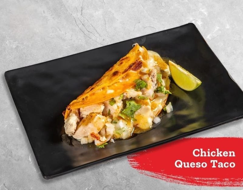 Chicken Queso Taco