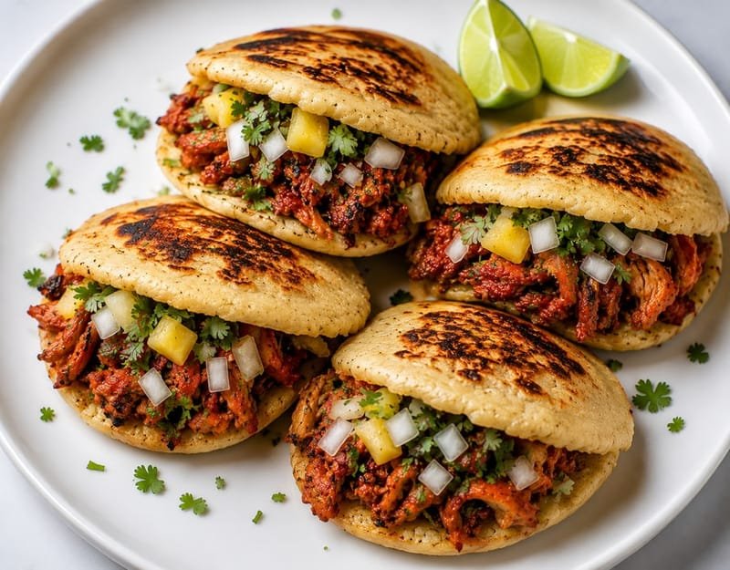 Seasoned Pork gorditas