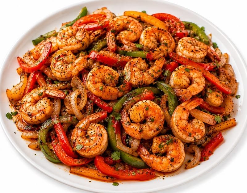 Fajitas de Camarón