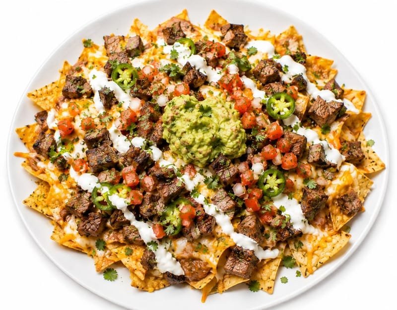 Steak nachos