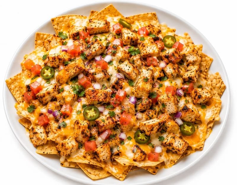 Chicken nachos