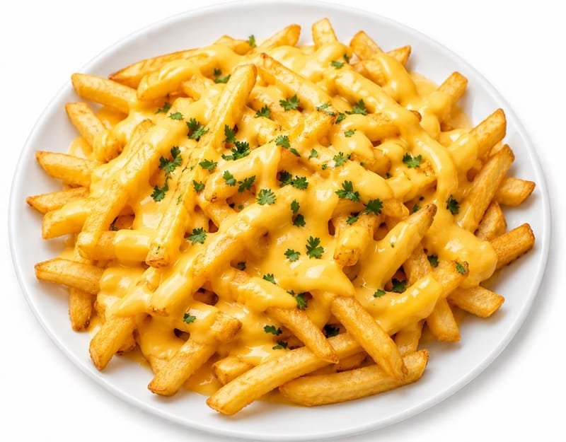 Papas Con Queso french fries