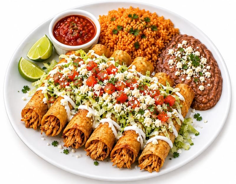 Flautas de Pollo