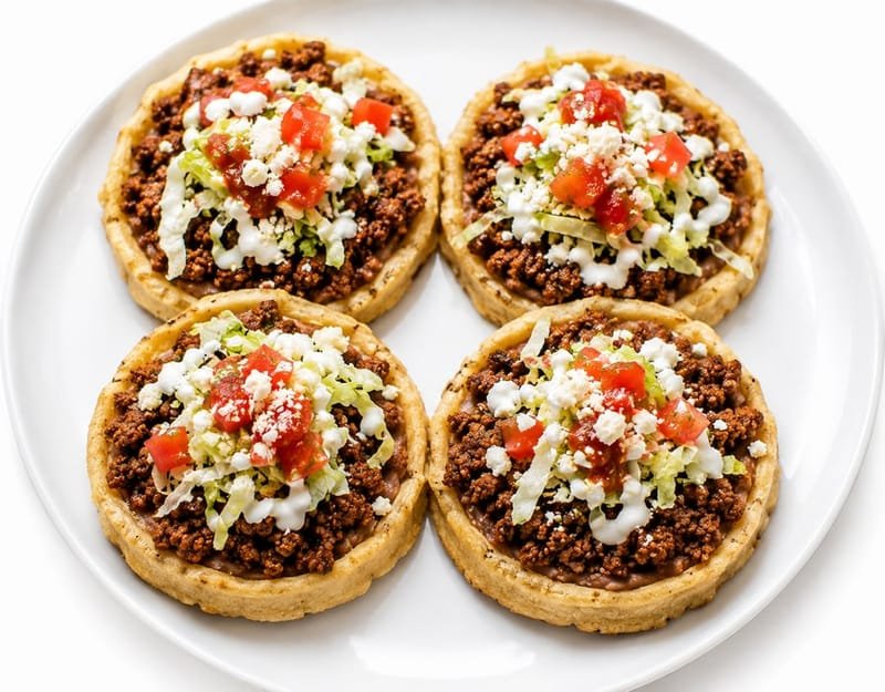 Ground Beef sopes