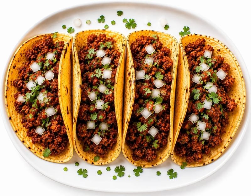 Pork Sausage tacos