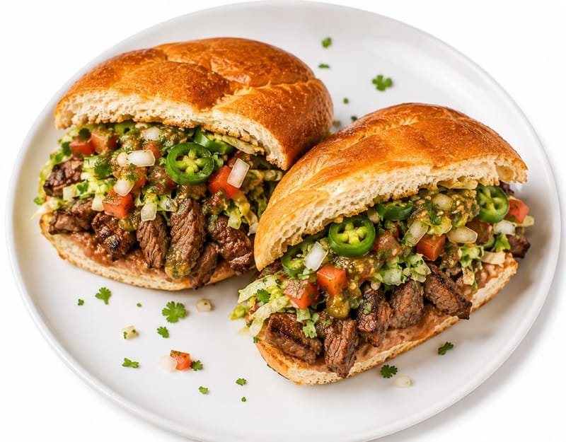 Steak tortas