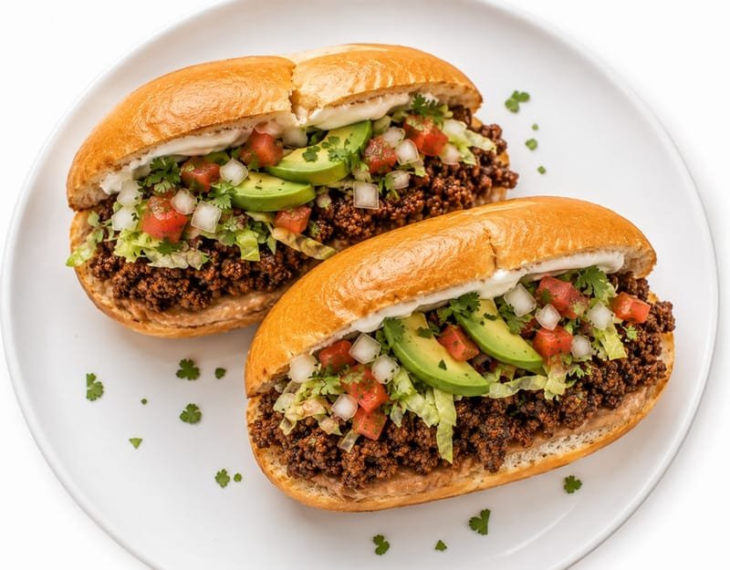 Ground Beef tortas