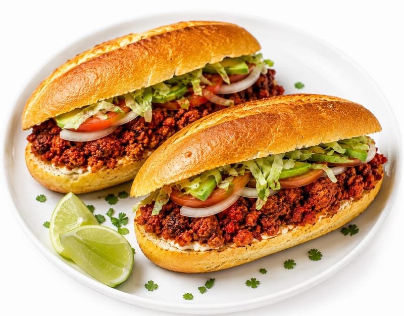 Pork Sausage tortas
