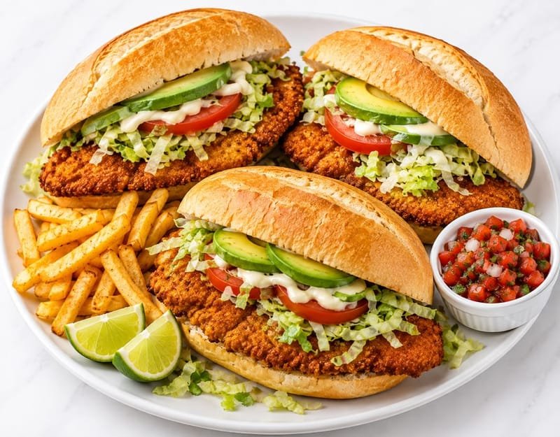Milanesa de Pollo tortas