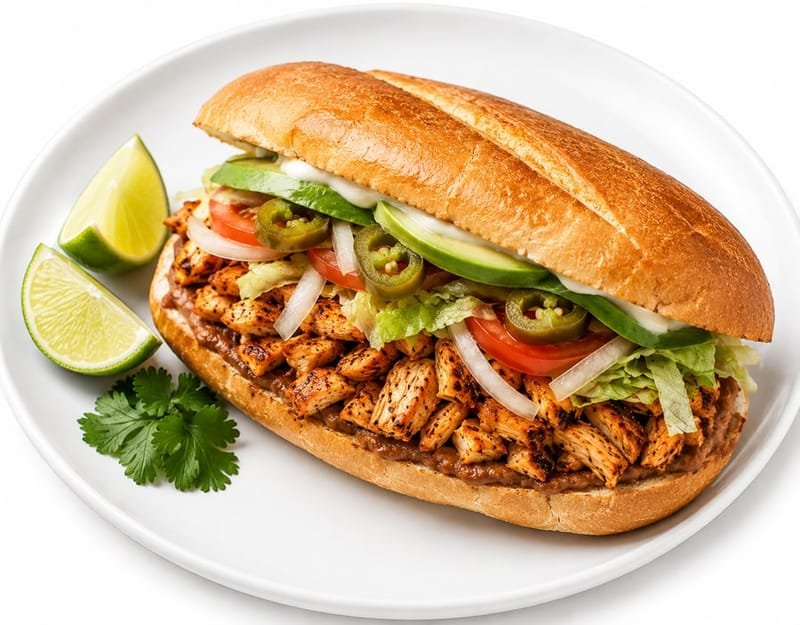 Chicken tortas