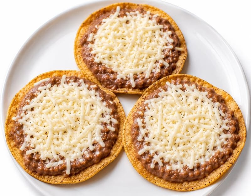 Beans & Cheese tostadas